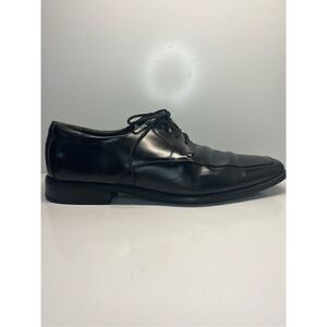 Stacy-Adams Men's Drake lace-ups Leather Black Shoes 20130-001 size 13 w